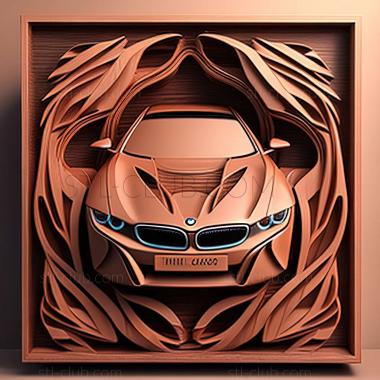 3D модель BMW i8 (STL)